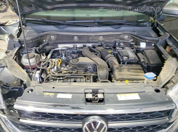 3VVCX7B20NM095780 2022 VOLKSWAGEN TAOS Black Շարժիչի բաժամունքի տեսք