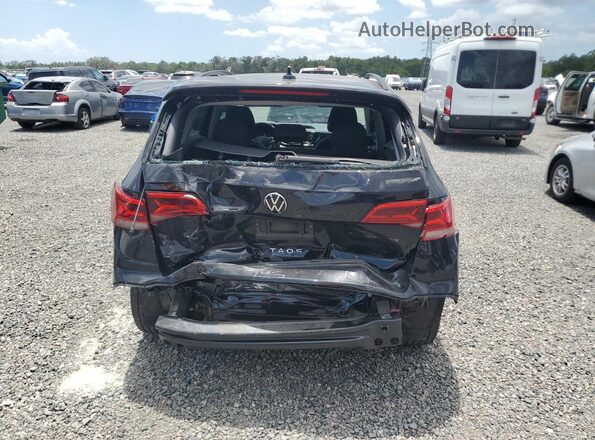 3VVCX7B21PM366560 2023 VOLKSWAGEN TAOS Black Widok z tyłu