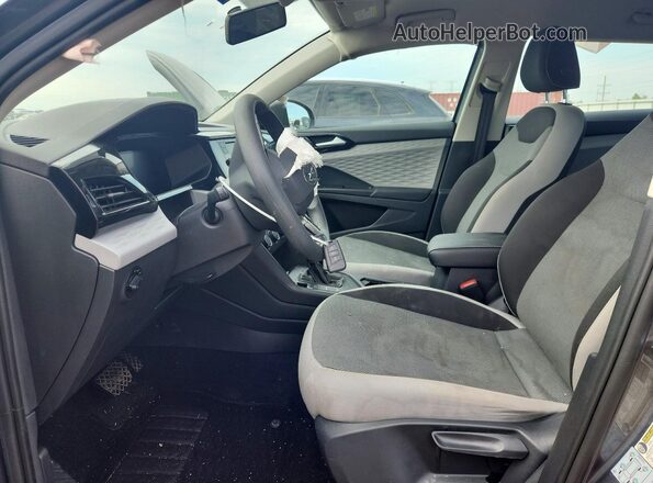 3VVCX7B22NM049545 2022 VOLKSWAGEN TAOS Gray Widok wnętrza z przodu