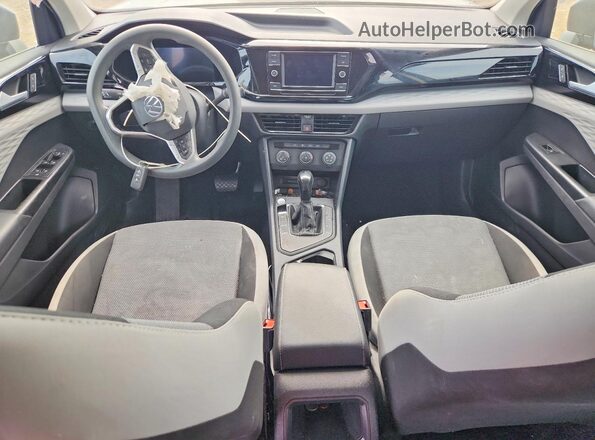 3VVCX7B22NM049545 2022 VOLKSWAGEN TAOS Gray Widok deski rozdzielczej