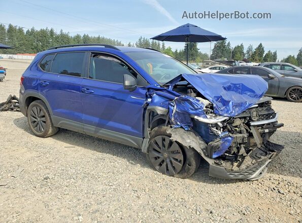 3VVCX7B22PM382704 2023 VOLKSWAGEN TAOS Blue წინა მარჯვენა
