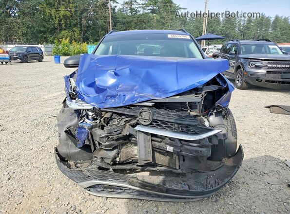 3VVCX7B22PM382704 2023 VOLKSWAGEN TAOS Blue წინა ხედი