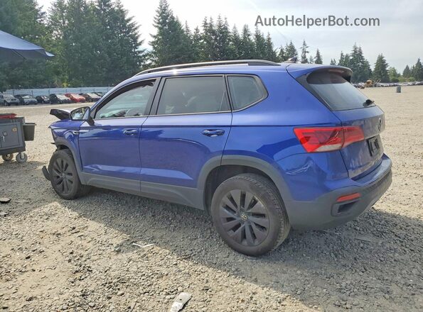 3VVCX7B22PM382704 2023 VOLKSWAGEN TAOS Blue უკანა მარცხენა