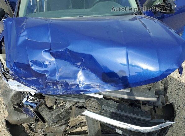 3VVCX7B22PM382704 2023 VOLKSWAGEN TAOS Blue ძრავის განყოფილების ხედი