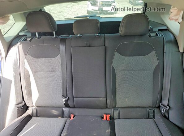 3VVCX7B22PM382704 2023 VOLKSWAGEN TAOS Blue უკანა სავარძლების ხედი