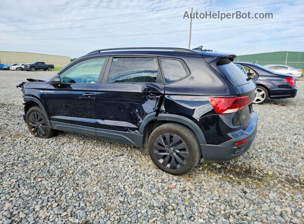 3VVCX7B24NM079047 2022 VOLKSWAGEN TAOS Black Задня ліва чверть