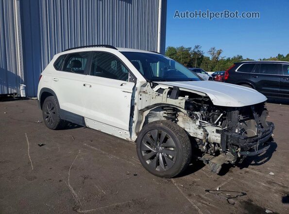 3VVCX7B25PM365590 2023 VOLKSWAGEN TAOS Белый Передняя правая четверть