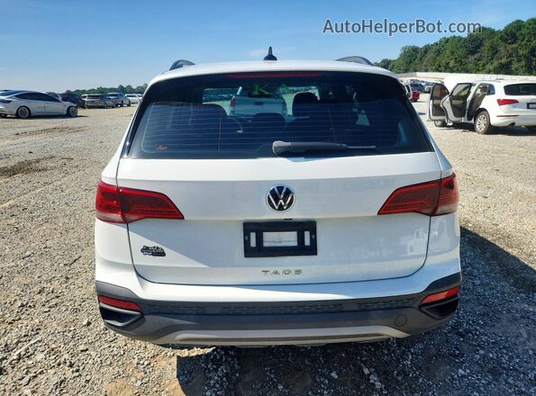 3VVCX7B28NM031759 2022 VOLKSWAGEN TAOS White Вид ззаду