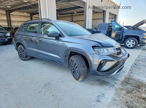 3VVCX7B28NM036475 2022 VOLKSWAGEN TAOS Gray Delantero derecho