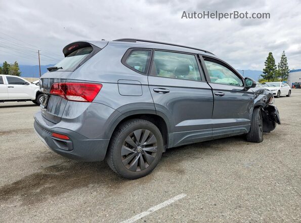 3VVCX7B28NM052031 2022 VOLKSWAGEN TAOS Серый Задняя правая четверть