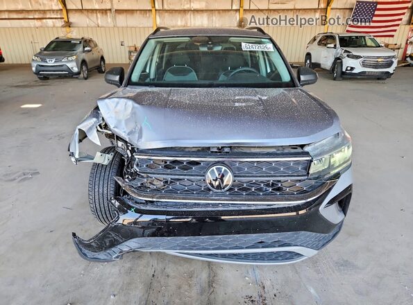 3VVCX7B28PM380360 2023 VOLKSWAGEN TAOS Gray Widok z przodu