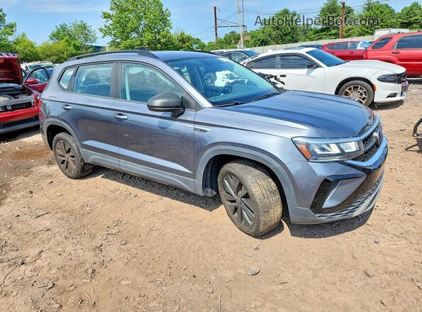 3VVCX7B29NM052006 2022 VOLKSWAGEN TAOS Teal Передня права чверть