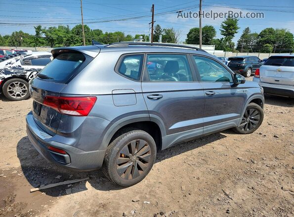 3VVCX7B29NM052006 2022 VOLKSWAGEN TAOS Teal Задня права чверть
