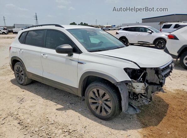 3VVCX7B2XNM014638 2022 VOLKSWAGEN TAOS Белый Передняя правая четверть
