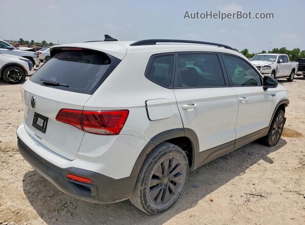 3VVCX7B2XNM014638 2022 VOLKSWAGEN TAOS Белый Задняя правая четверть