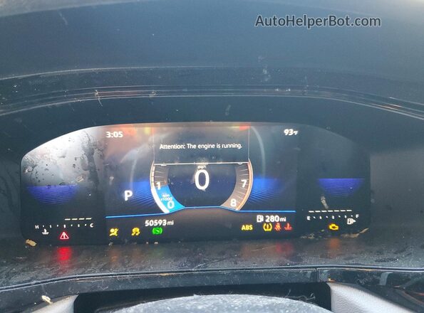 3VVCX7B2XPM337316 2023 VOLKSWAGEN TAOS White Vista del cuadro de instrumentos