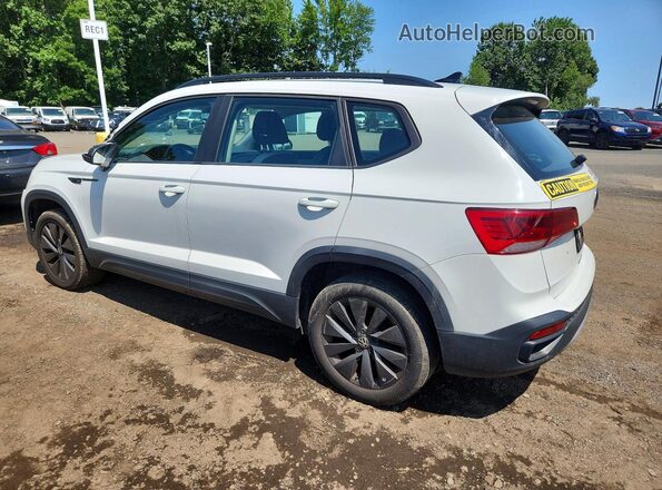 3VVDX7B21PM319405 2023 VOLKSWAGEN TAOS White Задня ліва чверть