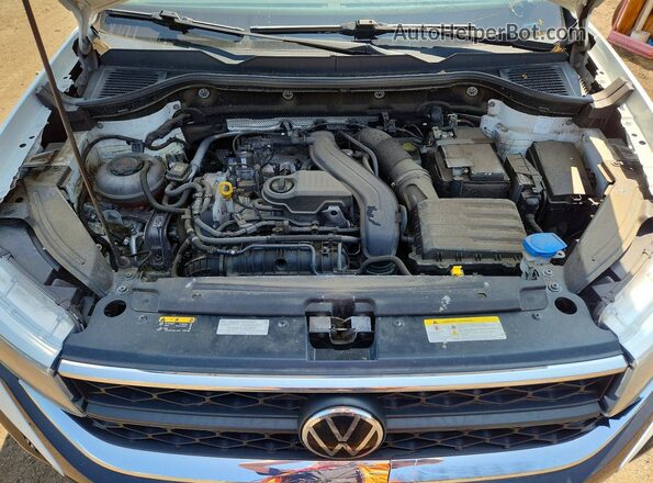 3VVDX7B21PM319405 2023 VOLKSWAGEN TAOS White Вид підкапотного простору
