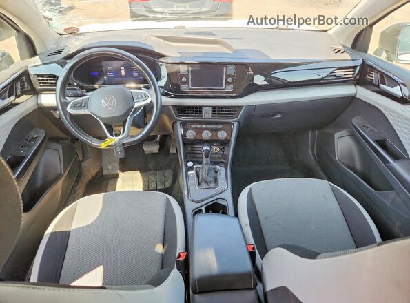 3VVDX7B21PM319405 2023 VOLKSWAGEN TAOS White Вид панелі приладів