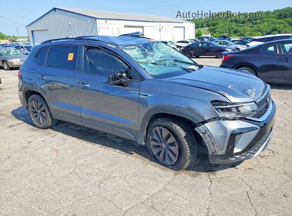 3VVDX7B26PM381639 2023 VOLKSWAGEN TAOS Серый Передняя правая четверть