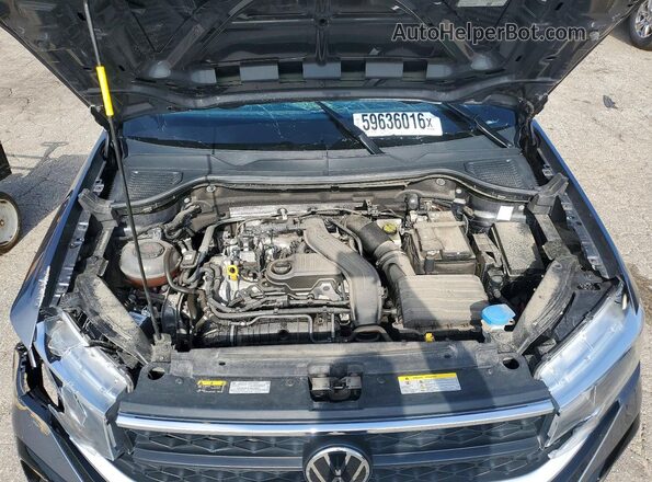 3VVDX7B26PM381639 2023 VOLKSWAGEN TAOS Серый Вид подкапотного пространства