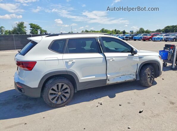 3VVDX7B27PM307436 2023 VOLKSWAGEN TAOS Белый Задняя правая четверть