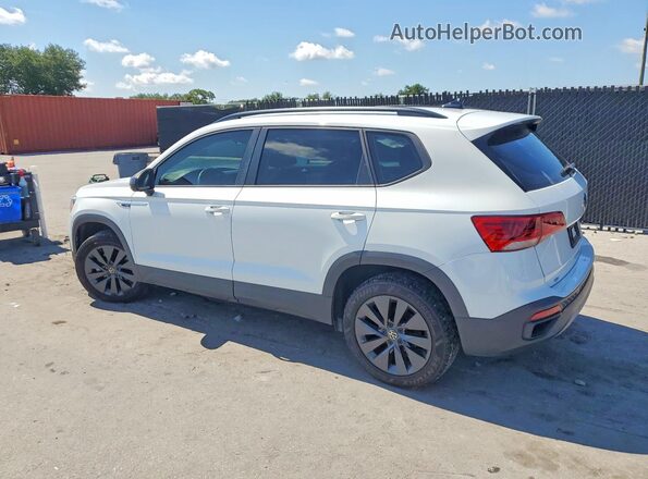 3VVDX7B27PM307436 2023 VOLKSWAGEN TAOS Белый Задняя левая четверть