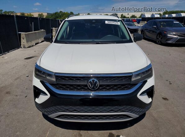 3VVDX7B27PM307436 2023 VOLKSWAGEN TAOS Белый Вид спереди