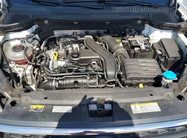 3VVDX7B27PM307436 2023 VOLKSWAGEN TAOS Белый Вид подкапотного пространства
