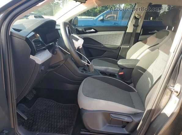 3VVDX7B2XNM055243 2022 VOLKSWAGEN TAOS Charcoal Вид салону спереду