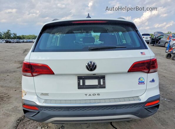 3VVDX7B2XPM320682 2023 VOLKSWAGEN TAOS White Հետևի տեսք