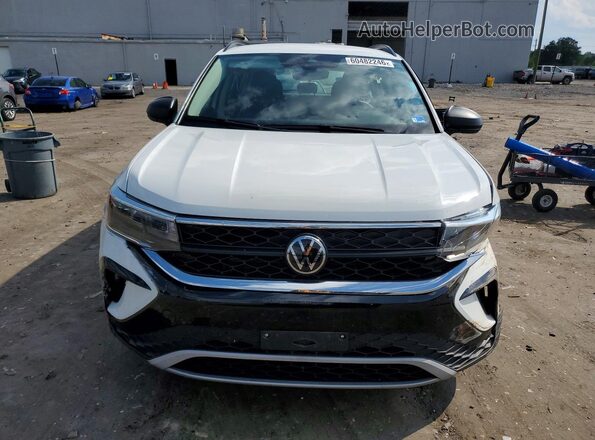 3VVDX7B2XPM320682 2023 VOLKSWAGEN TAOS White Դիմացի տեսք