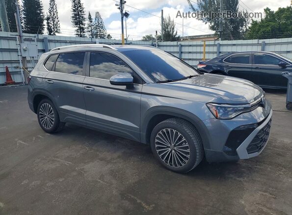 3VVEC7B28SM015805 2025 VOLKSWAGEN TAOS Gray Przód prawy
