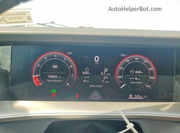 3VVER7RM5SM043440 2025 VOLKSWAGEN TIGUAN Black Vista del cuadro de instrumentos