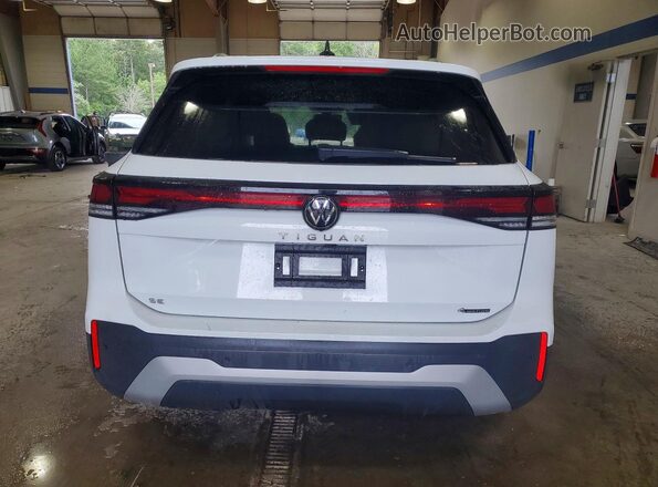 3VVER7RM5TM083289 2026 VOLKSWAGEN TIGUAN White Widok z tyłu