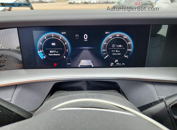 3VVER7RM8SM035509 2025 VOLKSWAGEN TIGUAN White Instrument cluster view