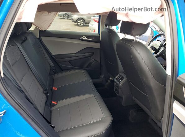 3VVEX7B20PM366834 2023 VOLKSWAGEN TAOS Синий Вид задней части салона