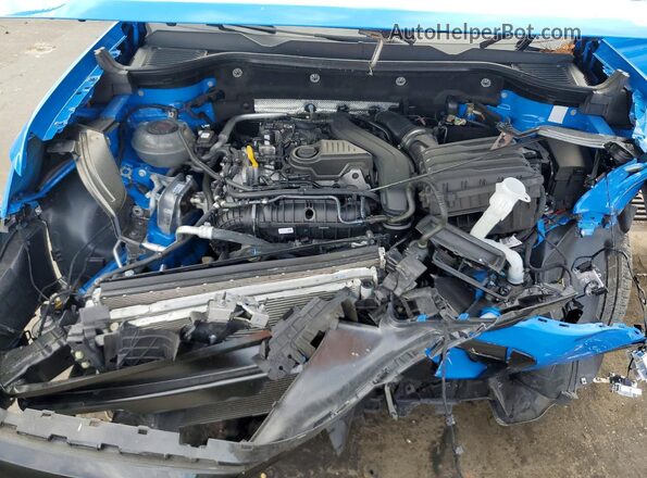 3VVEX7B20PM366834 2023 VOLKSWAGEN TAOS Синий Вид подкапотного пространства