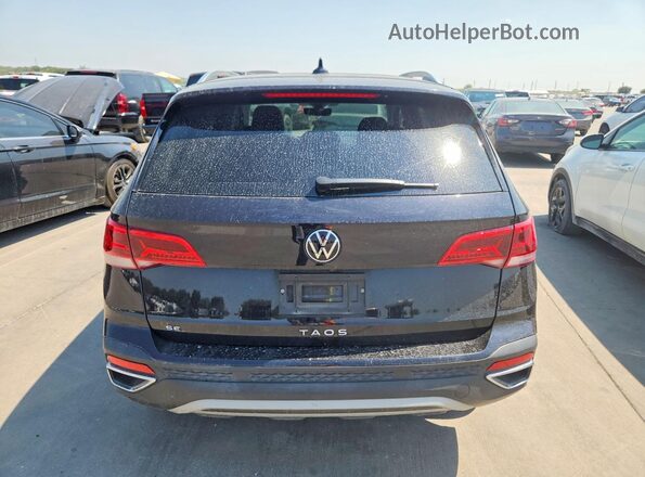 3VVEX7B21PM381620 2023 VOLKSWAGEN TAOS Black Вид ззаду