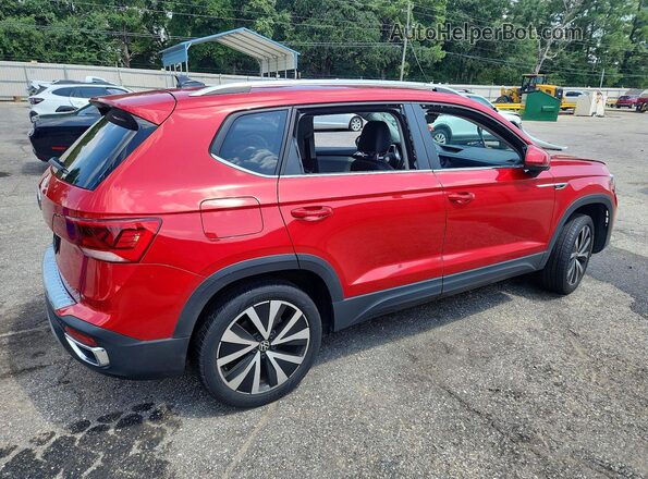 3VVEX7B22PM322995 2023 VOLKSWAGEN TAOS Красный Задняя правая четверть