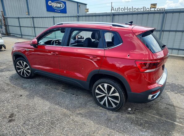 3VVEX7B22PM322995 2023 VOLKSWAGEN TAOS Красный Задняя левая четверть