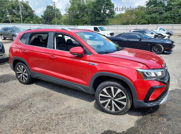 3VVEX7B22PM322995 2023 VOLKSWAGEN TAOS Красный Передняя правая четверть