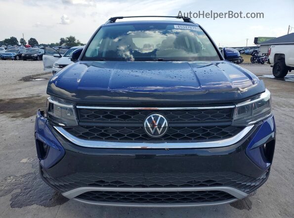 3VVEX7B22RM029097 2024 VOLKSWAGEN TAOS Blue წინა ხედი