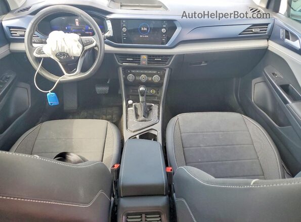 3VVEX7B22RM029097 2024 VOLKSWAGEN TAOS Blue წინა პანელის ხედი