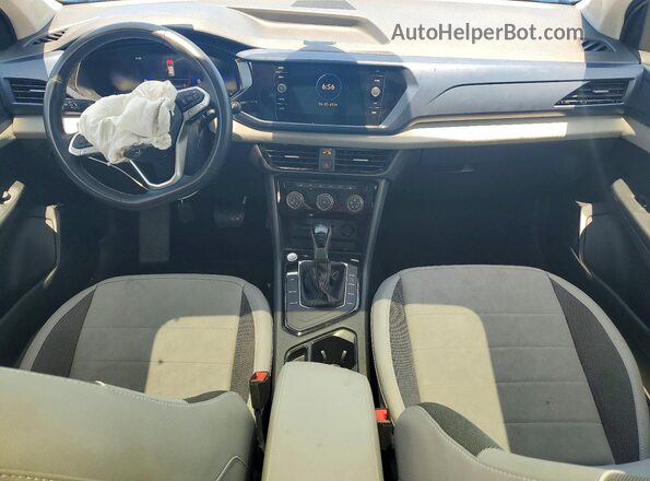 3VVEX7B23PM377522 2023 VOLKSWAGEN TAOS Blue Вид панелі приладів