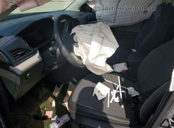 3VVEX7B23RM010882 2024 VOLKSWAGEN TAOS Gray Front interior view