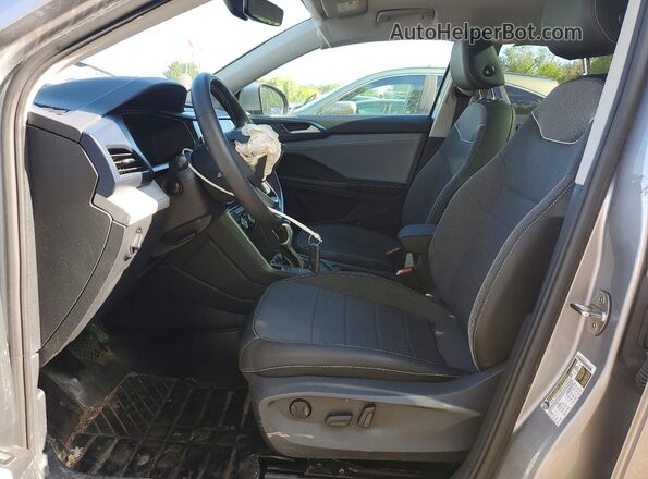 3VVEX7B23RM011563 2024 VOLKSWAGEN TAOS Gray Widok wnętrza z przodu