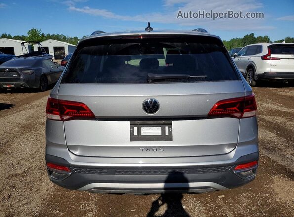 3VVEX7B23RM011563 2024 VOLKSWAGEN TAOS Gray Widok z tyłu