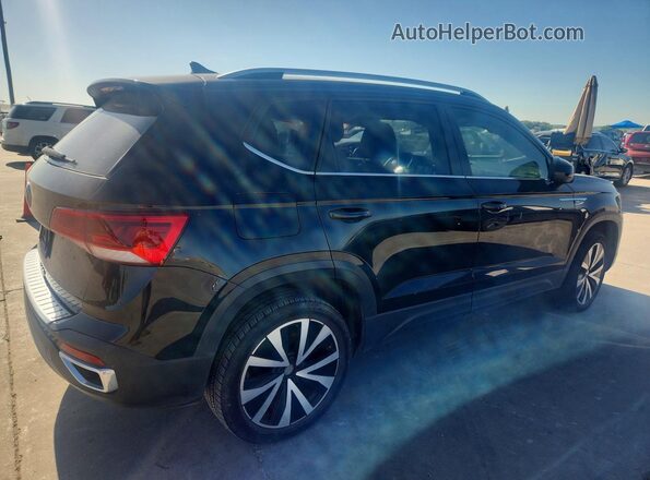 3VVEX7B24PM372183 2023 VOLKSWAGEN TAOS Black Задня права чверть