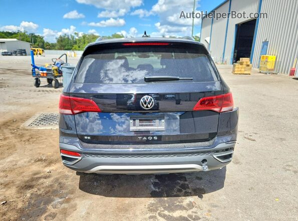 3VVEX7B24RM095036 2024 VOLKSWAGEN TAOS Black Հետևի տեսք